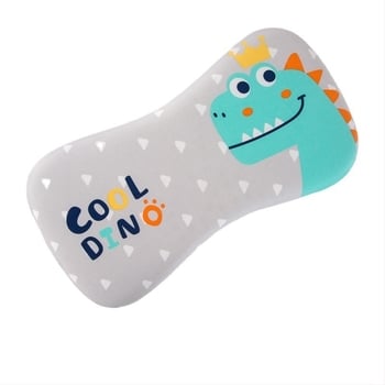 Бебешка възглавничка за шията, дишаща, стил карикатура, полиестерно влакно, подходяща за новородени (0–1 г.)