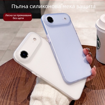Калъф за iPhone – матиран TPU, цялостен минималистичен дизайн, против изпускане за Apple iPhone