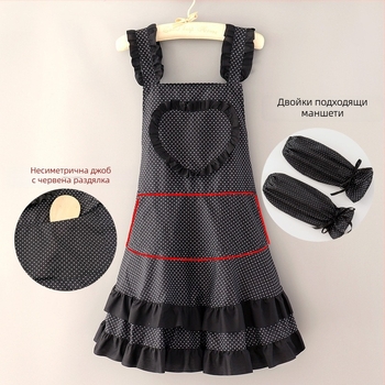 Kaihude Безръкавна престилка - водоустойчива, маслоустойчива, петноустойчива, корейски стил за кухнята