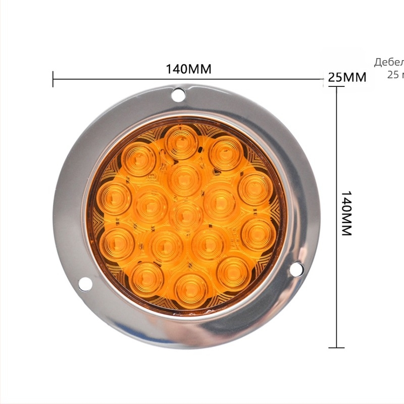LED задна светлина за камиони, 12-24V, 10W, 1000 lm, Cimc single light