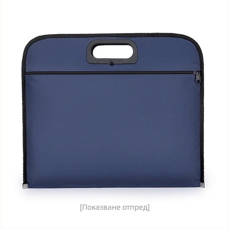 Nothing Oxford платнена чанта за цигари с цип, триизмерен дизайн