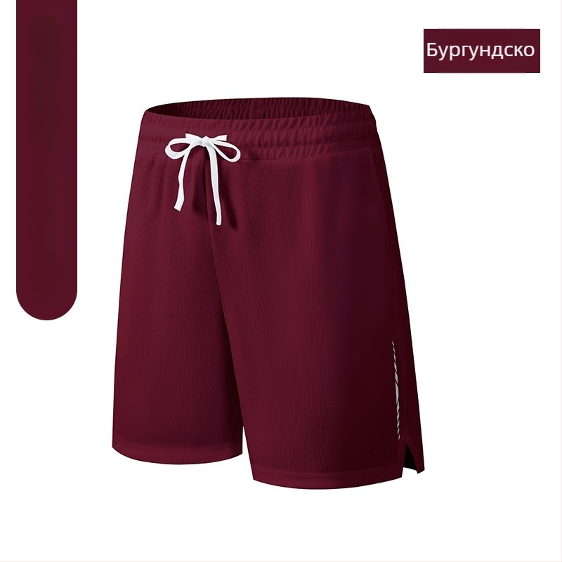 Спортни къси панталони, свободна кройка, 100% полиестер, химическа влакнева смес, лято