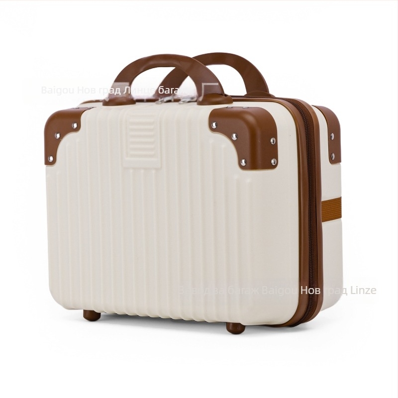 Козметична чанта за пътуване с ъглов дизайн — PP материал, ултра лека, разширяема, цип за отваряне, 0,8 кг