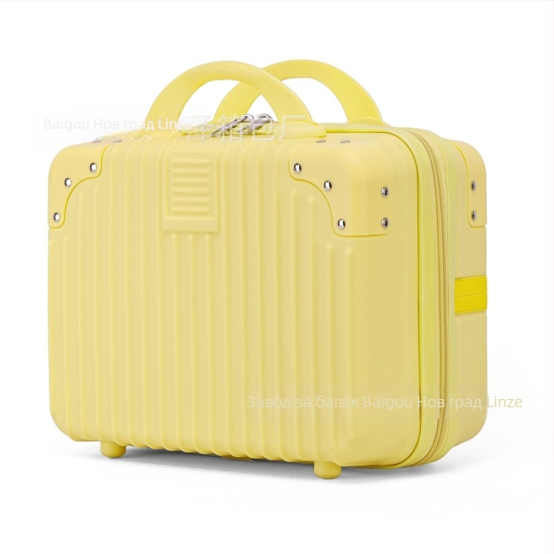 Козметична чанта за пътуване с ъглов дизайн — PP материал, ултра лека, разширяема, цип за отваряне, 0,8 кг