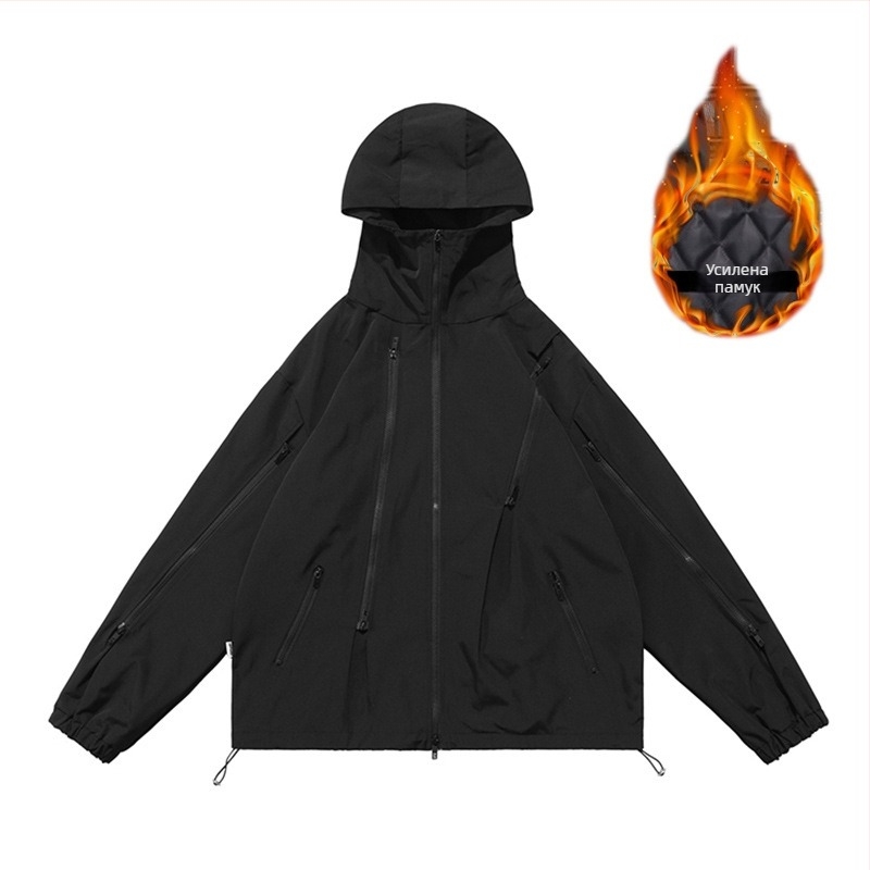 Дамско бейзболно яке, свободна кройка, дълги ръкави, яка поло, цип, лека материя, лято 2023