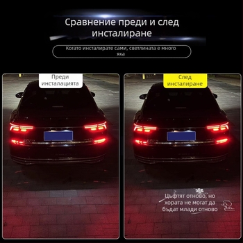 Serada Volkswagen лампа за прожекция на регистрационен номер — съвместима с автомобили Volkswagen