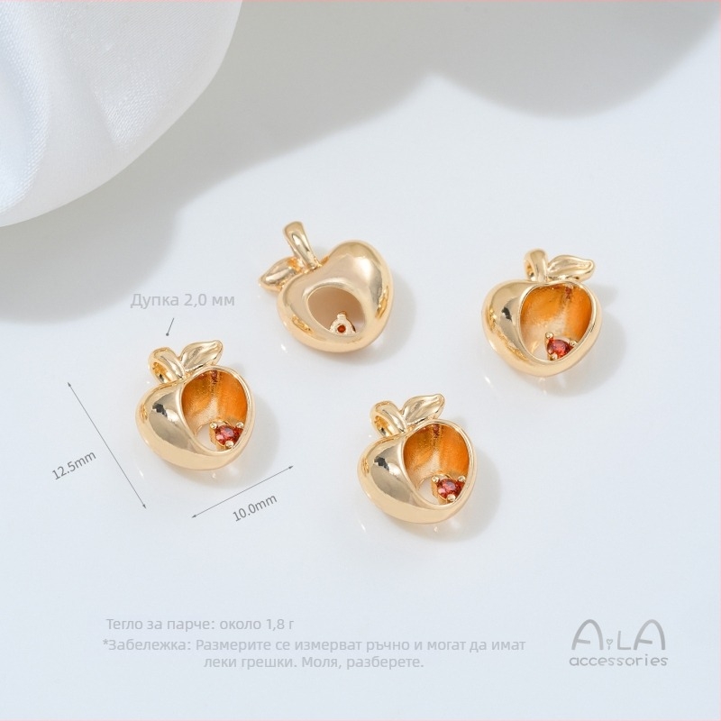 Медальон – 14K златно покритие с защита на цвета, сплав със сребърно/позлатено покритие, котешки модел, оригинален дизайн, есен 2025