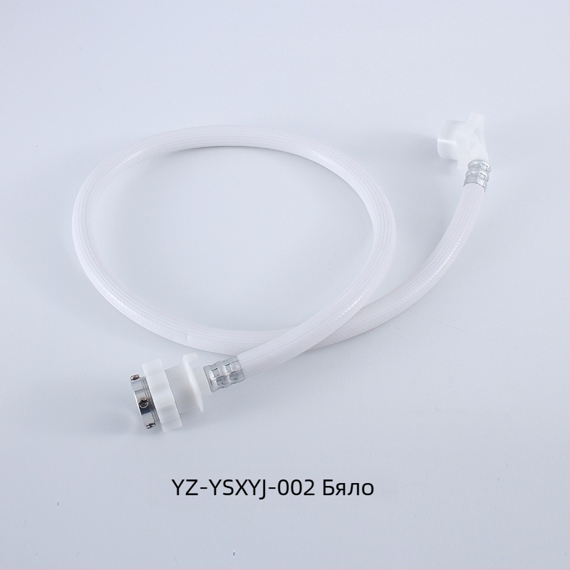 Тръба за пералня: входна и дренажна, универсални резби, PVC материал, номинално налягане 1, работна температура 1