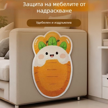 Comfortable карикатурна котешка катерушка за диван, филцова защитна повърхност, износоустойчива и многофункционална, стенна стикер-дъска, комплект 100 броя
