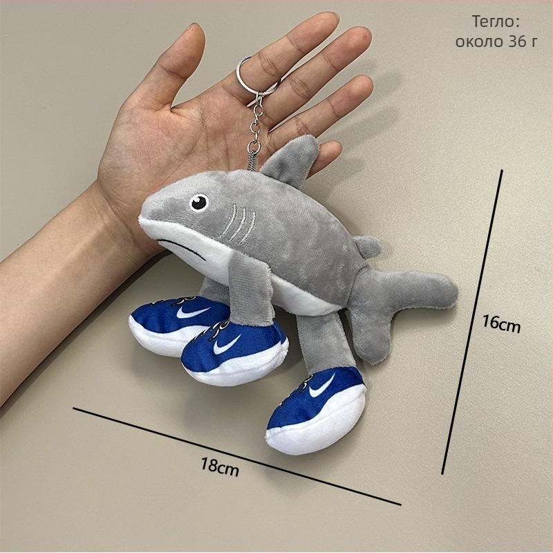 Плюшено животинче — висулка за ключове, серия животни, пълнеж от PP памук, къс плюш