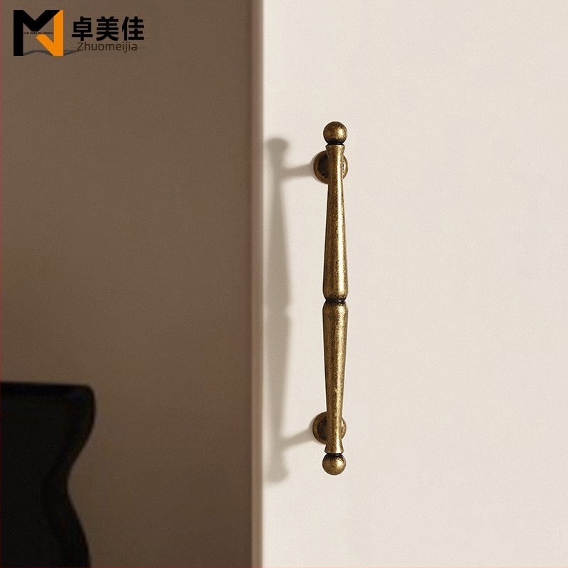 Дръжка за шкаф за врати, цинкова сплав, нордически стил, полирана и електроплатирана, за шкафове и чекмеджета