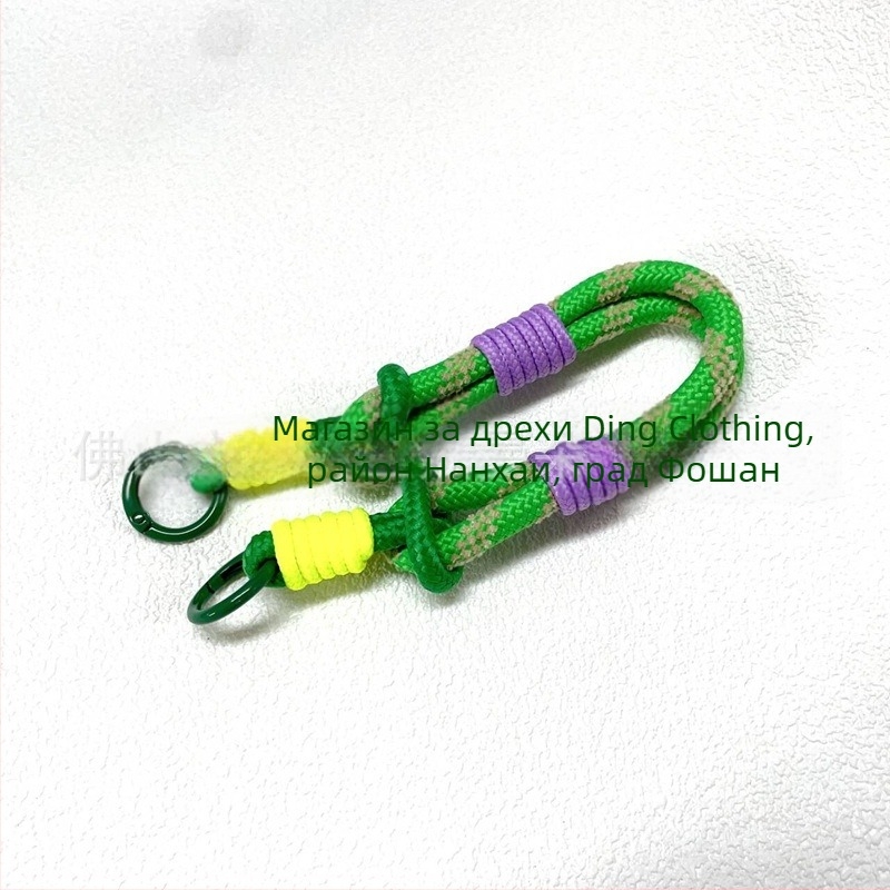 Телефонна висулка-ланярд от въже, INS стил, украса за чанта, висулка, персонализиран тренд (Зима 2025)