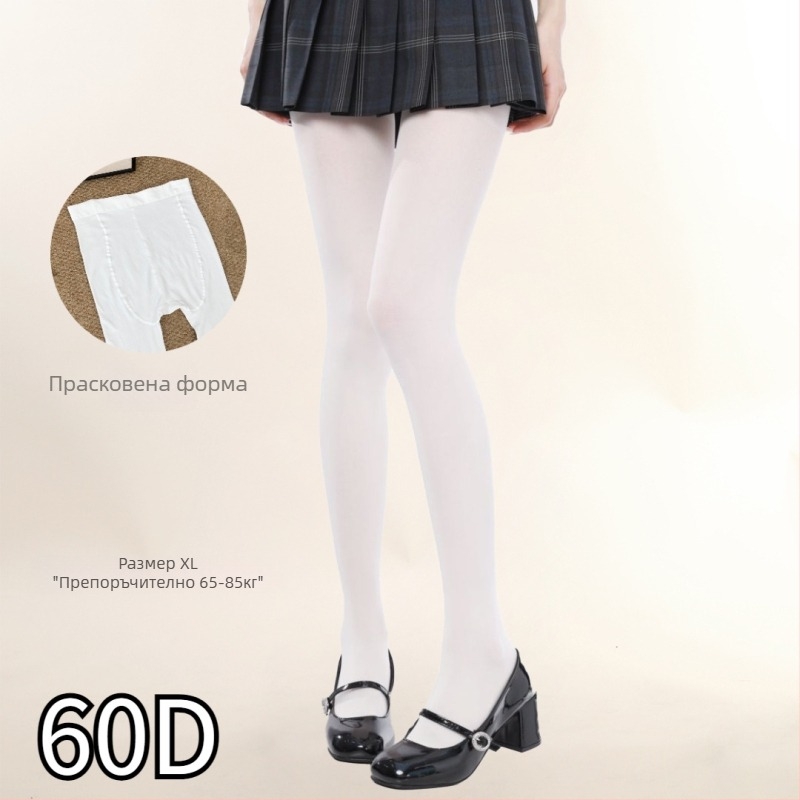 Чорапогащи Velvet Matte за тяло и крак – едноцветни, нейлон 80–90%, тънки, с крачета