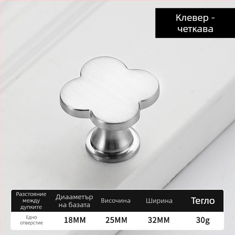 Дръжки за шкафове за деца, цинкова сплав, модел 876, модерен минималистичен стил, електрополирана повърхност, за врати на шкафове, гардероб, шкаф за обувки и чекмеджета