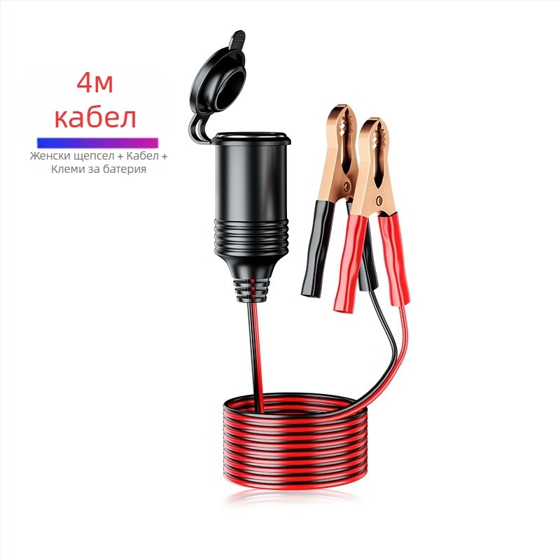 Автомобилен удължител за запалка, 12V/24V, корпус Bakelite, модел Y8, 250W