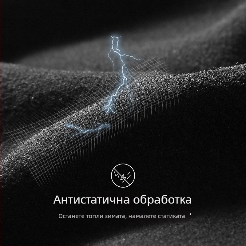 Аерогел термално комплект бельо за унисекс, подплатено с флис, защита на коленете, кръгло деколте, дълъг ръкав и панталони, еднослойно, 181–200 г/м²