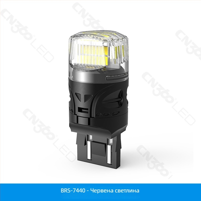Cn360 Brs LED светлина за мигач на автомобил, 3W, 11-18V, 6000K, съвместима с 1156/1157/3156/3157/7440/7443/t10/t15/t20