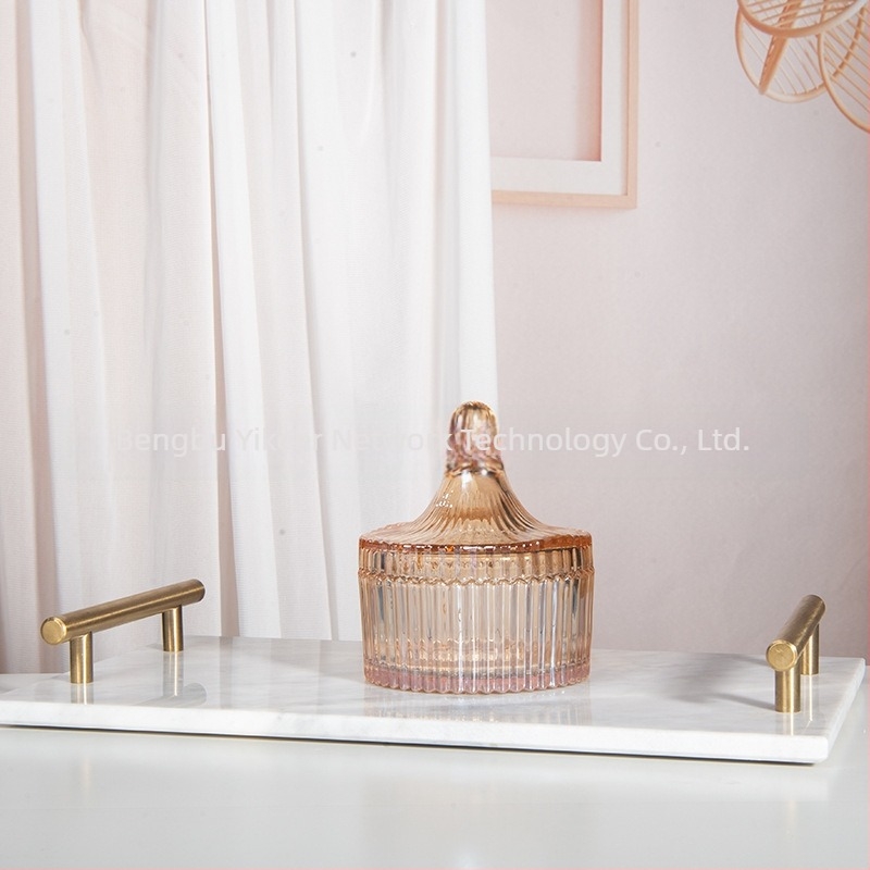 Isol Десктоп кутия за съхранение, стъклена, модел 0033, прахозащитна, капак с отделения