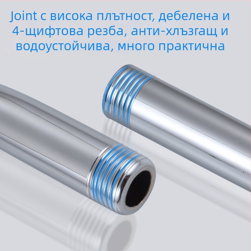 Душ арматура с кръгъл скрит ъгъл, неръждаема стомана, модерен стил