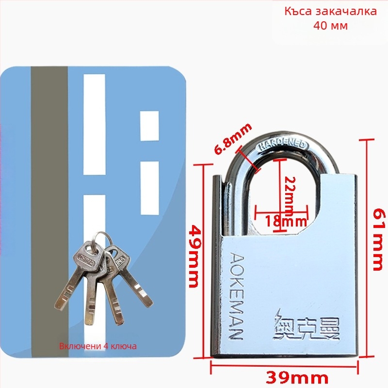 Blade катинар за врати | Железен корпус | Oakman | Домашна употреба | Модерен стил