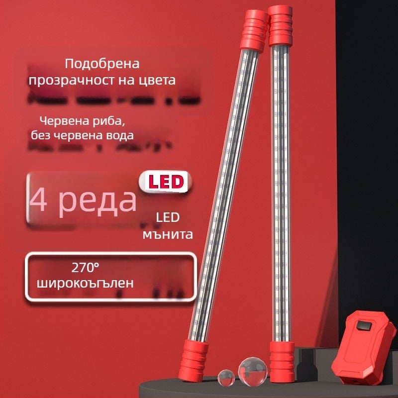 Подводна светлина за аквариум, водоустойчива, супер ярка, усилваща цветовете (Материал: Друг; Внос: Не; Марка: Nothing)