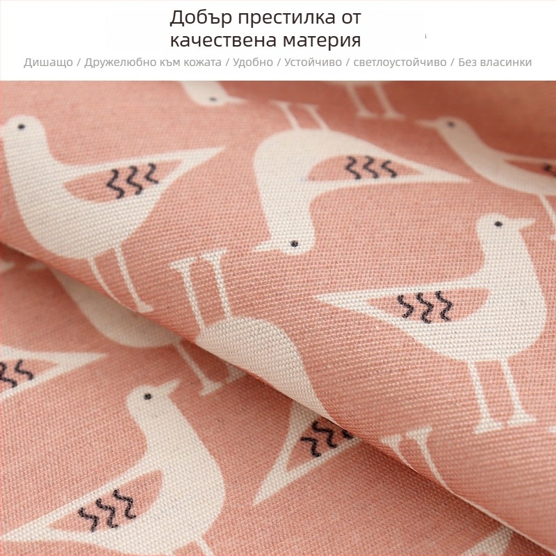 Престилка с дълги ръкави, канвас, корейски стил, защита от замърсяване, устойчивост на петна