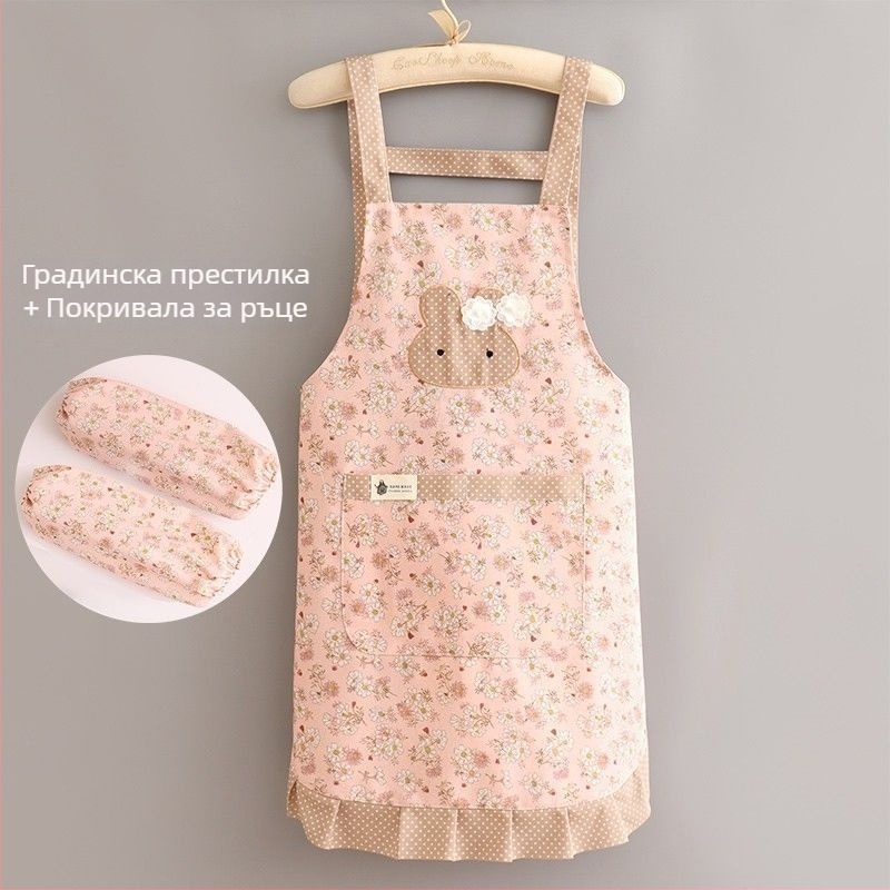 Комплект престилки, без ръкави, водоустойчива канвас материя, свеж стил, солиден модел