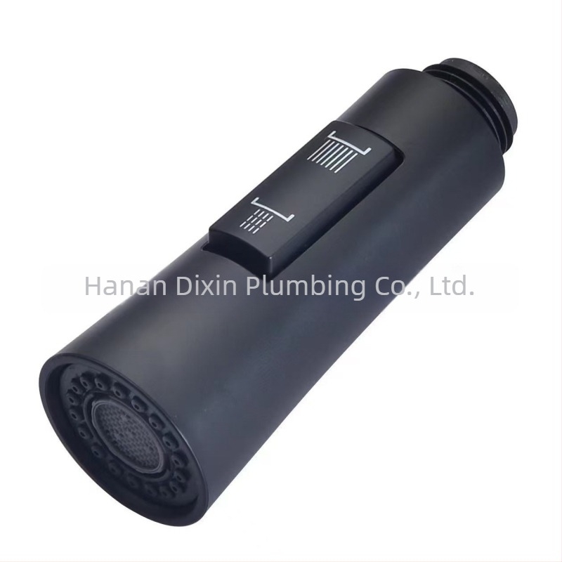 Издърпващ се кухненски смесител със спрей дюза за смяна (ABS материал, защита срещу пръски)