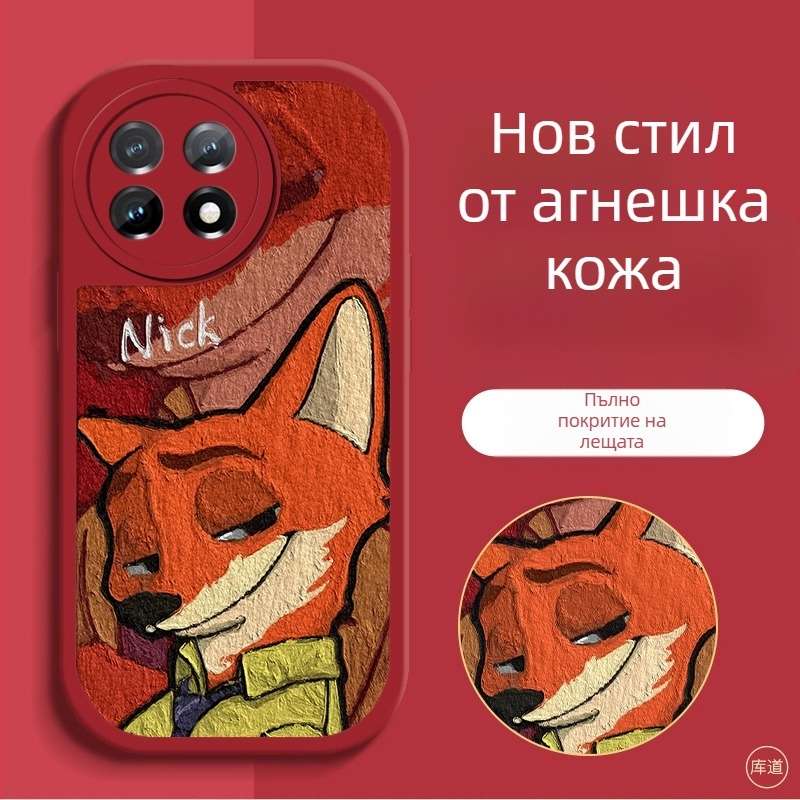 Защитен калъф за OnePlus смартфони – карикатурен дизайн, против изпускане, изкуствена кожа, боядисана повърхност, персонализируем