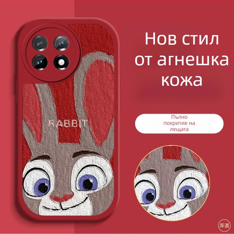 Защитен калъф за OnePlus смартфони – карикатурен дизайн, против изпускане, изкуствена кожа, боядисана повърхност, персонализируем