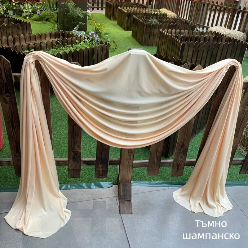 Фонов плат за фотография – чист памук, модел Milk Silk, за сценични фотосесии, марка Aishangmei