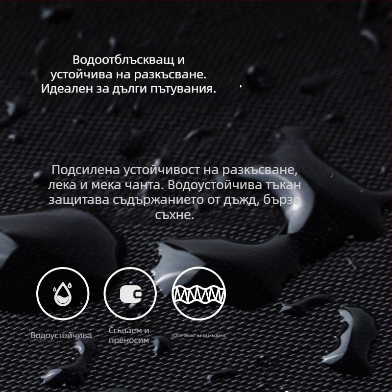 Унисекс ултралек сгъваем дуфел чанта за пътуване, 36–55 л, полиестер