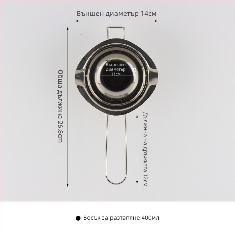 Mingmens комплект за изработка на ароматични свещи — ръчно изработени инструменти с индукционна плоча, съд за восък и термометър