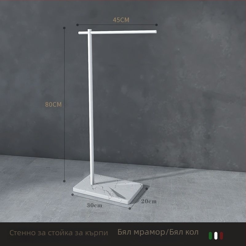 Подова стойка за кърпи от желязо, нов китайски стил, сертификация Watermarks, произход Китай, номер на сертификат 1