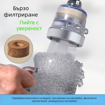 Душова глава, топ-струя; пластмаса; масаж, мехури, дъждов режим; 0-90C; 0.6 MPa