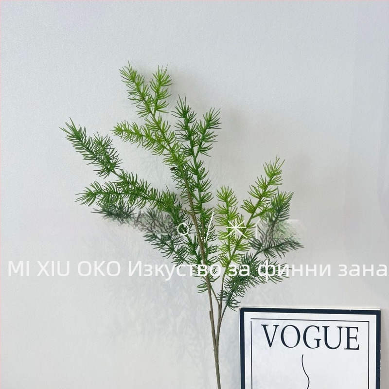 Изкуствено растение в стил Monet Garden и Mori landscape, изработено от пластмаса с меко лепило, за сватби, външни сцени, фотореквизит и домашен декор