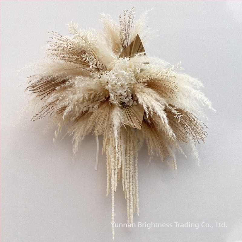 Сушени цветя – реквизит за фотография в INS стил, марка Brightness, разновидност 3332590, материал: сушени цветя, процес: Друг, използване: сватба/на открито/реквизит за снимки