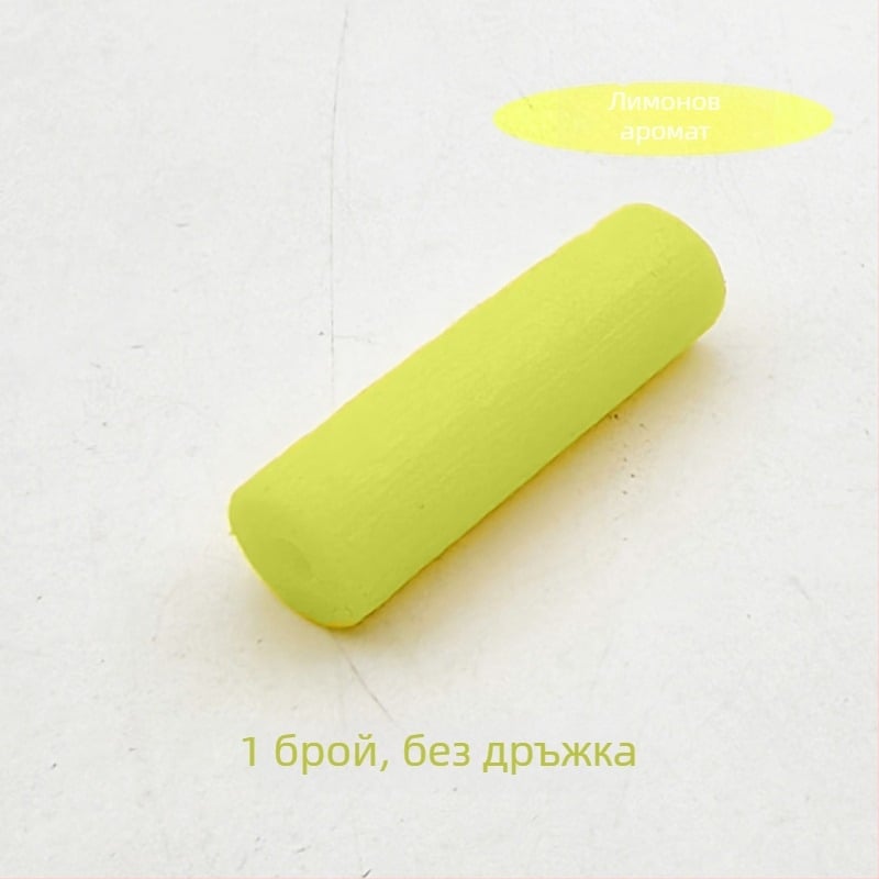 ортодонтска силиконова дъвкалка с куха конструкция, за възрастни, плодово ароматизирана, опаковка 1000 бр