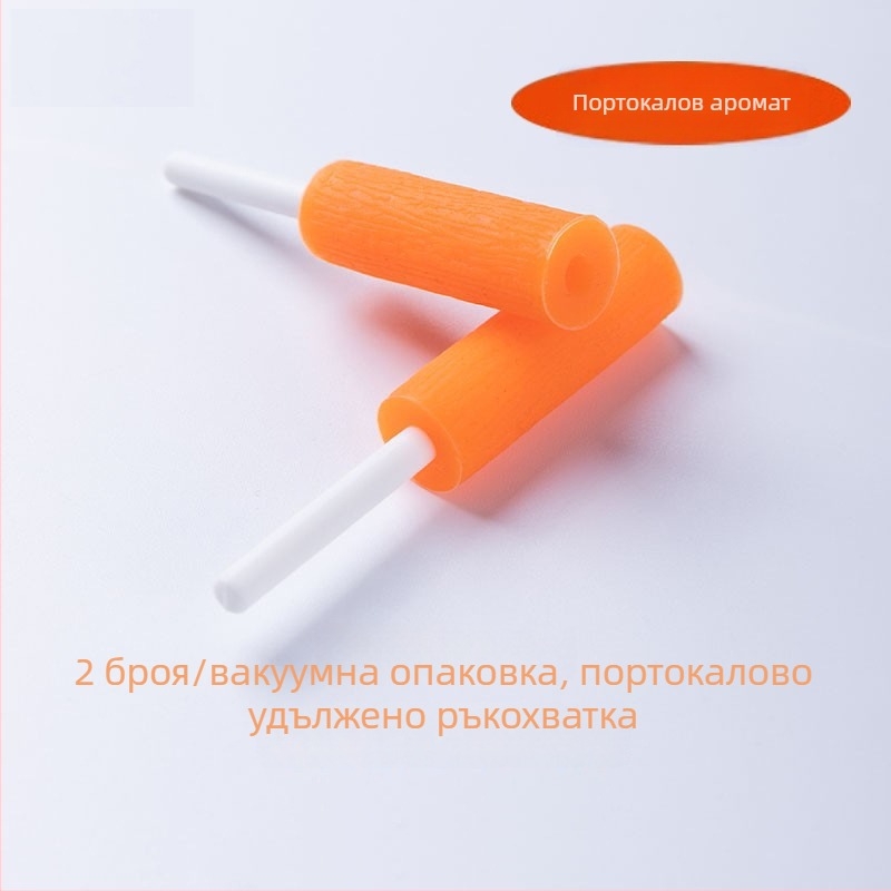 ортодонтска силиконова дъвкалка с куха конструкция, за възрастни, плодово ароматизирана, опаковка 1000 бр