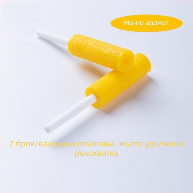 ортодонтска силиконова дъвкалка с куха конструкция, за възрастни, плодово ароматизирана, опаковка 1000 бр