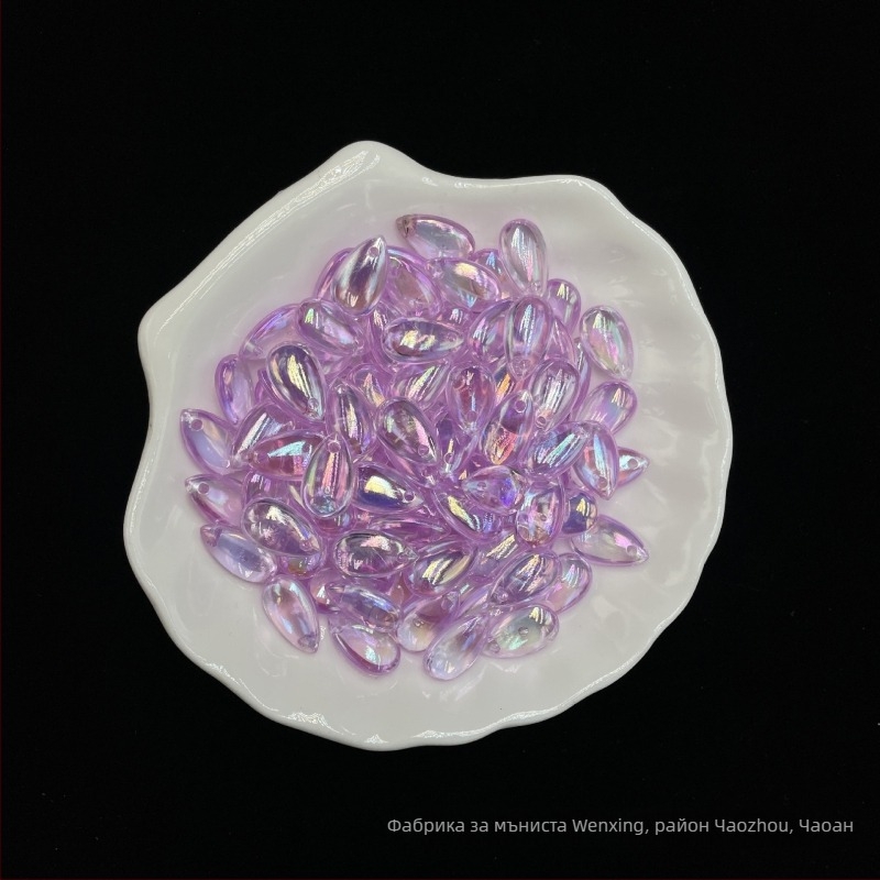 Разпръснати мъниста – акрил, електроплатиране, OEM наличен, интернет знаменит стил, Есен 2022