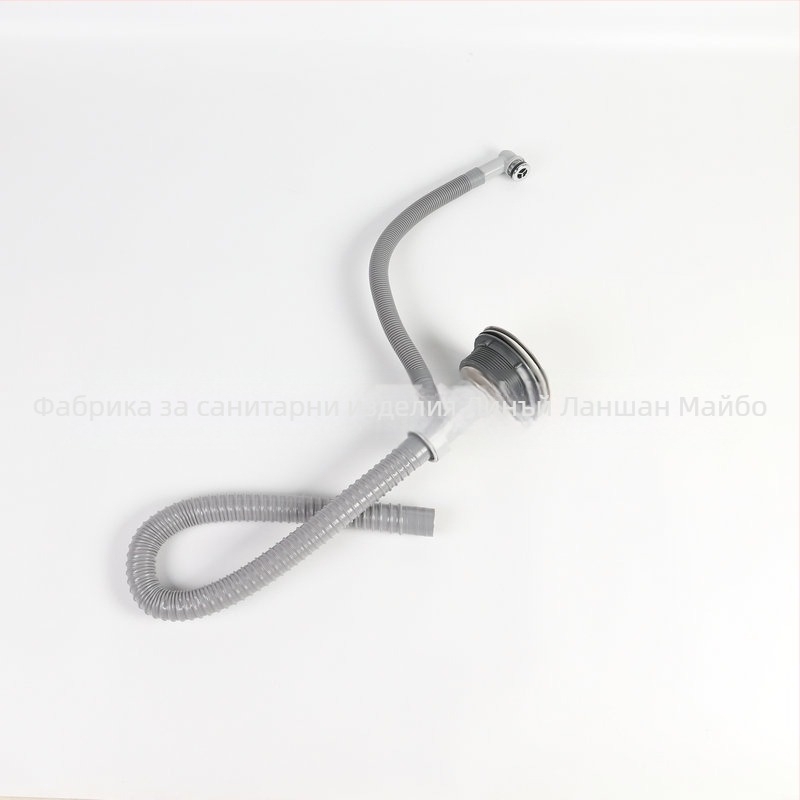 Комплект дренаж за кухненска мивка от неръждаема стомана, с функция против миризма, модел 042, тегло 200 g