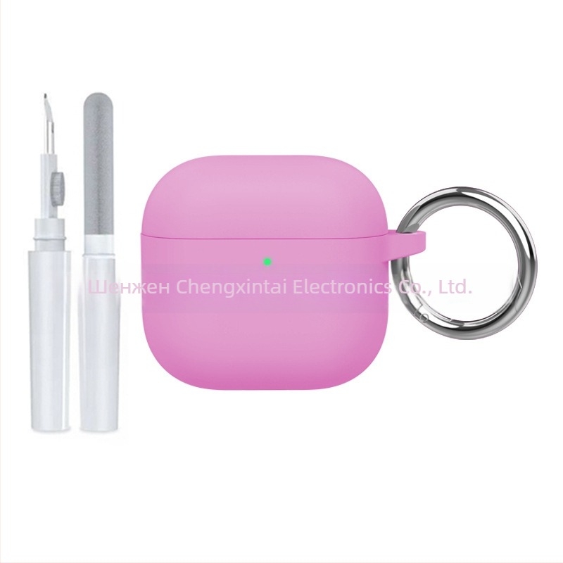 AirPods 4 силиконов предпазен калъф, универсален, пълна защита, инжекционно формоване