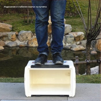 Hengguan рибарска изолационна кутия 28L/30L/35L, преносим охладител за открит риболов 010