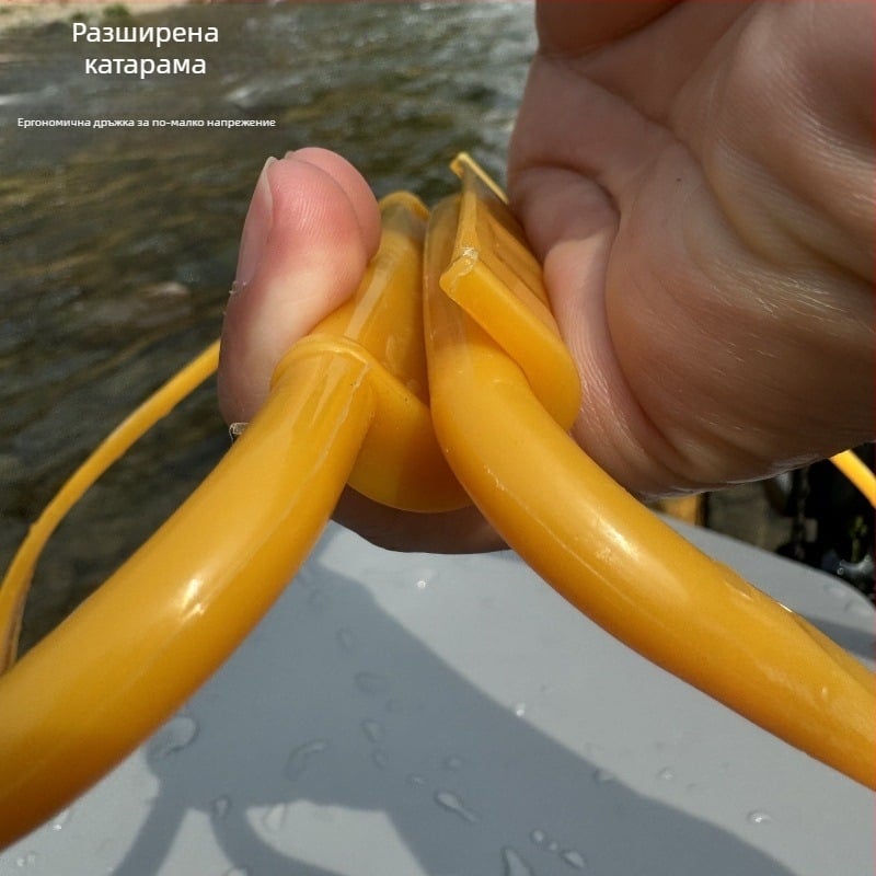 Кутия за риболов със сухо и мокро разделение, кофа за живи риби с държач за въдица, седалка и подсилен корпус