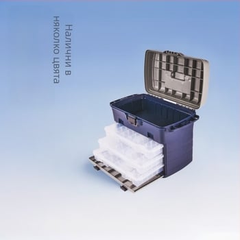 Ултралека кутия за риболов със регулируеми отделения — мултифункционално съхранение за примамки и аксесоари