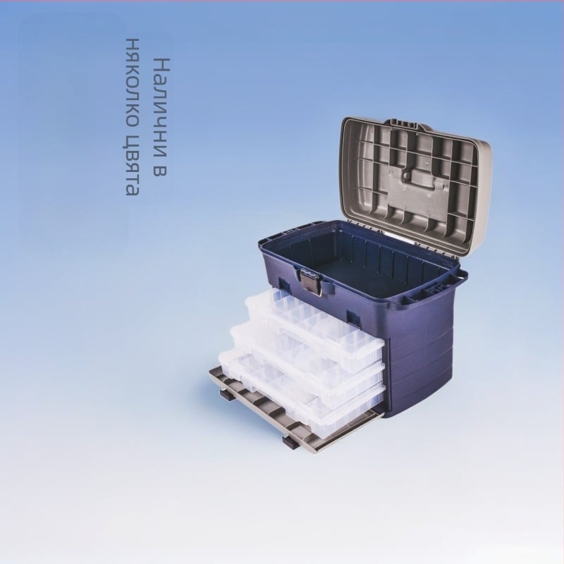 Ултралека кутия за риболов със регулируеми отделения — мултифункционално съхранение за примамки и аксесоари