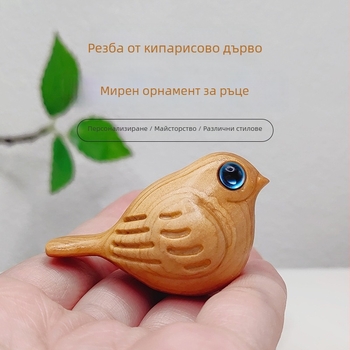 Резбована от сандалово дърво декоративна ръчно изваяна фигура за дома