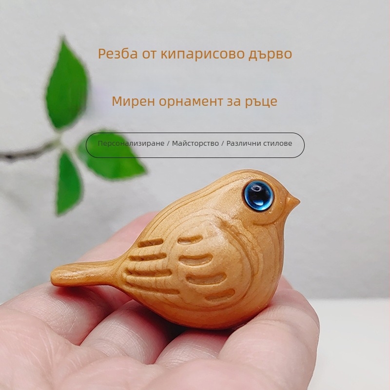 Резбована от сандалово дърво декоративна ръчно изваяна фигура за дома