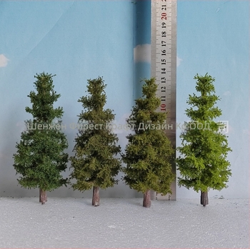 Eight-Character Pine – миниатюрно дърво за диорами и микро ландшафт – пластмасова трева с велур текстура